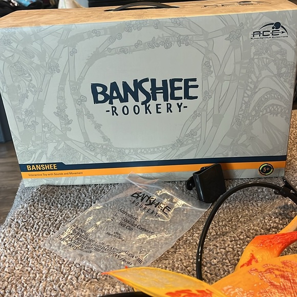 Disney Parks ACE Pandora Avatar Banshee Interactive Shoulder Toy Yellow/Orange - Picture 12 of 15